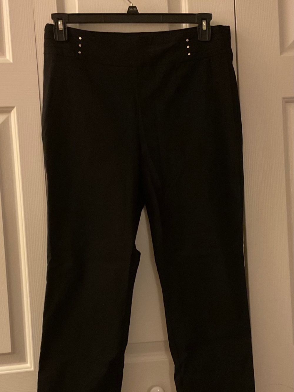 JM Collection Black Dress pants Petite Large Short